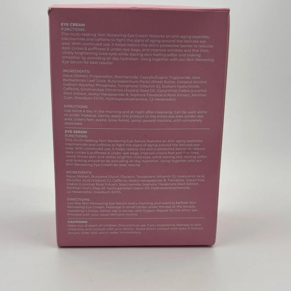 New Eye‎ Care Kit with Eye Cream and Eye Serum